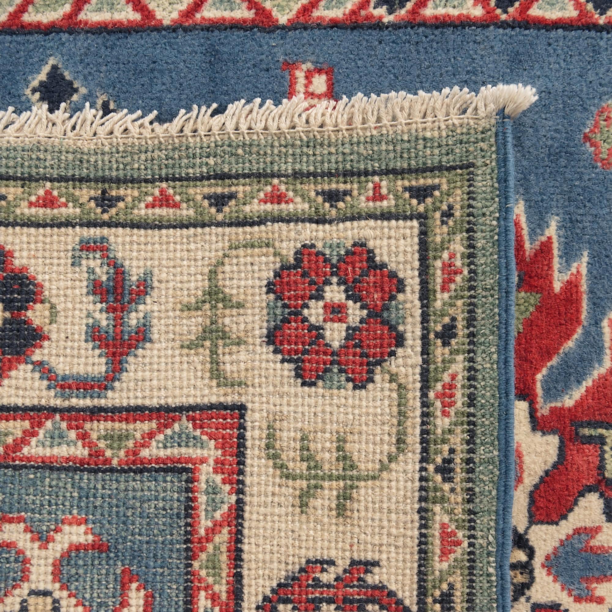 80cm x 120cm Handgeknüpft Kazak Teppich