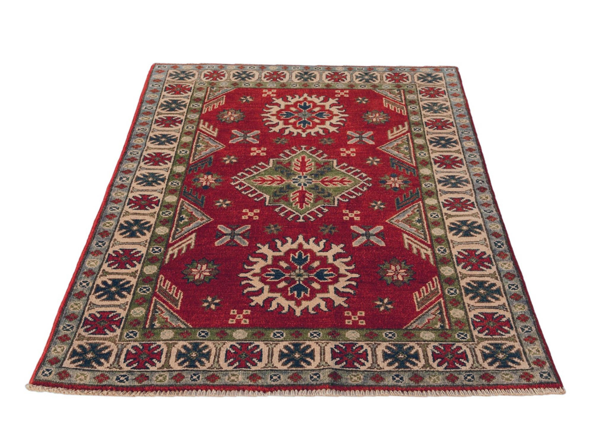 95cm x 145cm Hand Knotted Kazak Rug