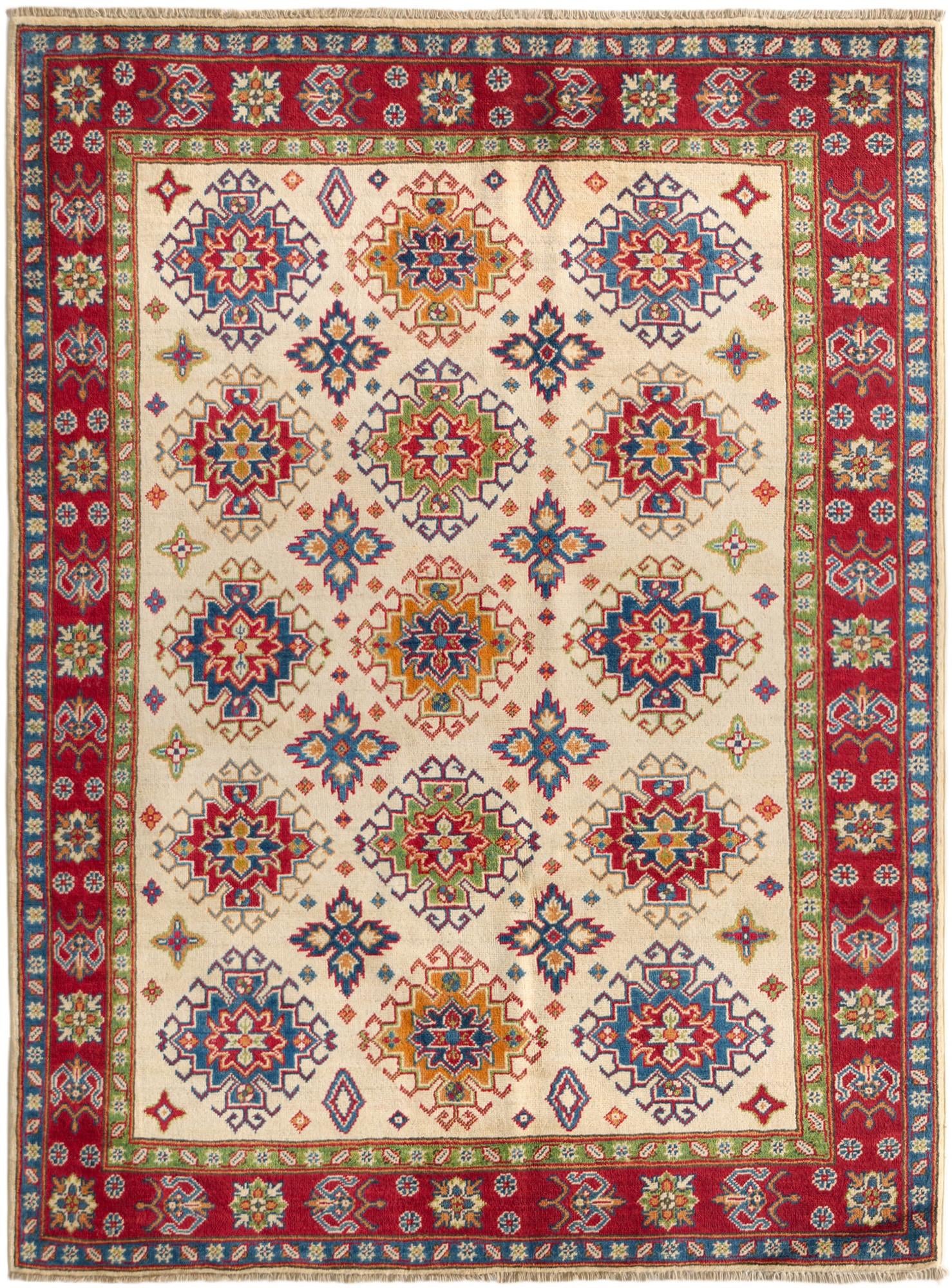 155cm x 210cm Hand Knotted Kazak Rug