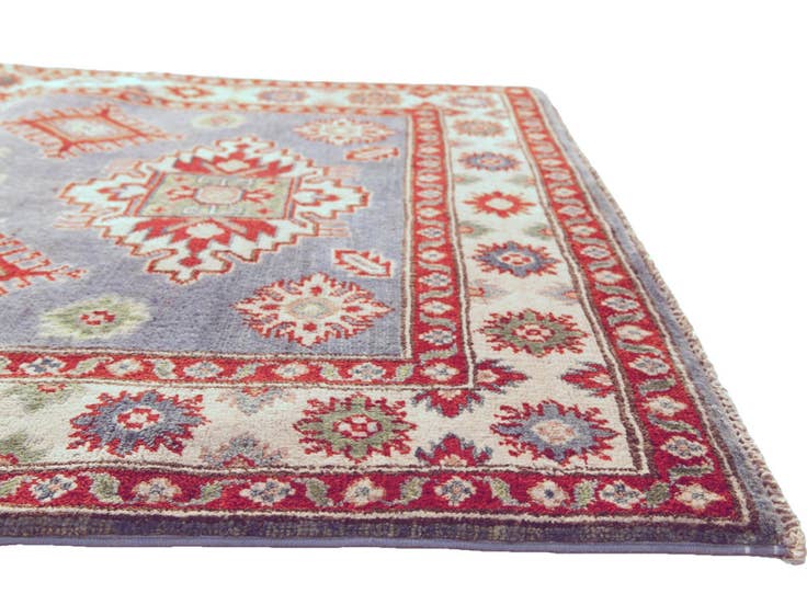 Detail image of 105cm x 155cm anudado a mano Kazak Alfombra