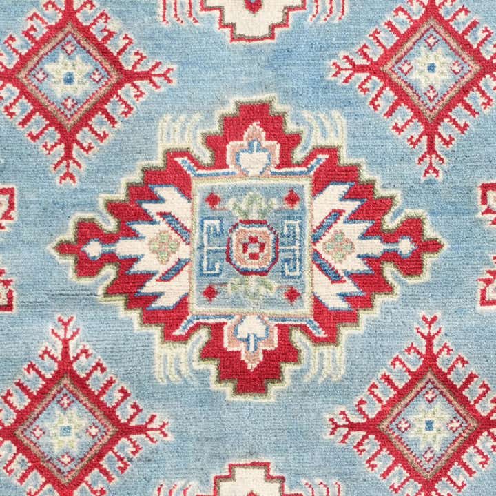 105cm x 155cm anudado a mano Kazak Alfombra