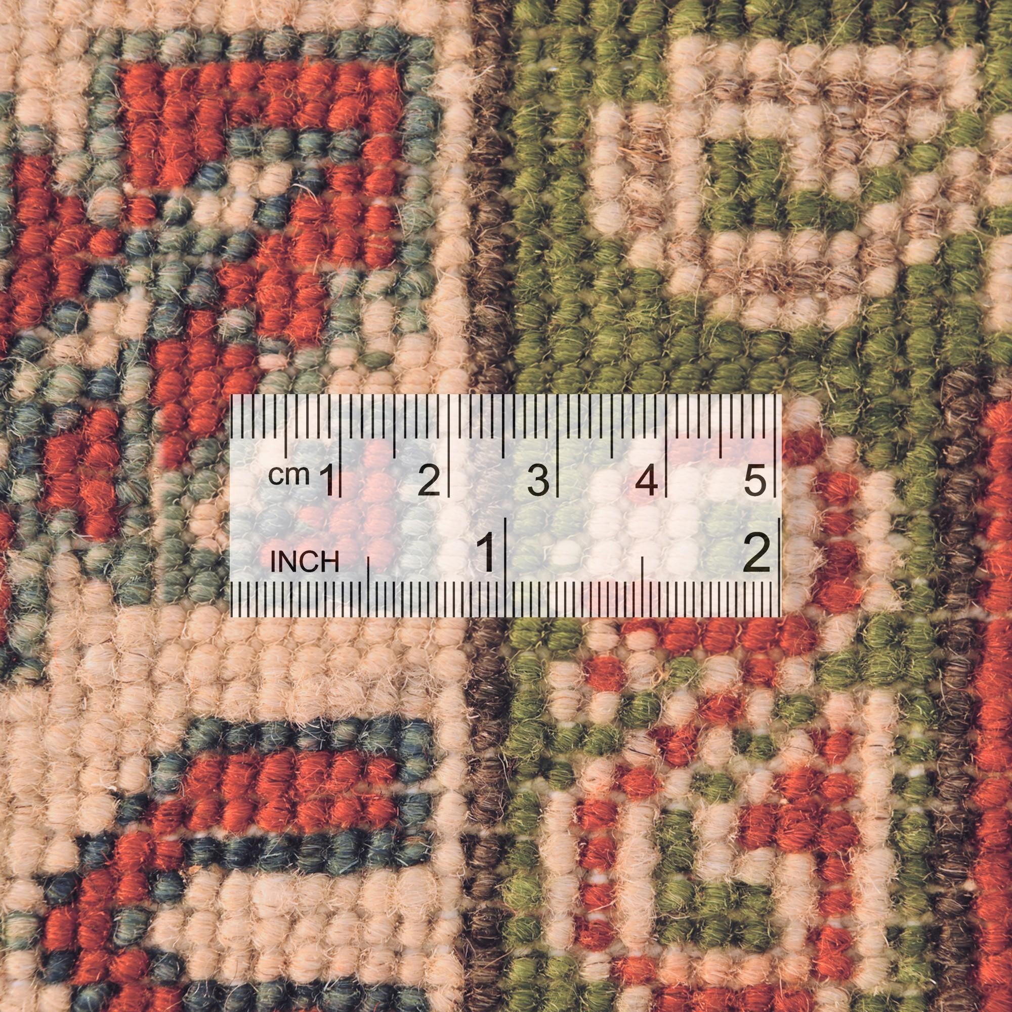 Detail image 9 of 10: 3' 5 x 4' 11 Hand Knotted Kazak Rug