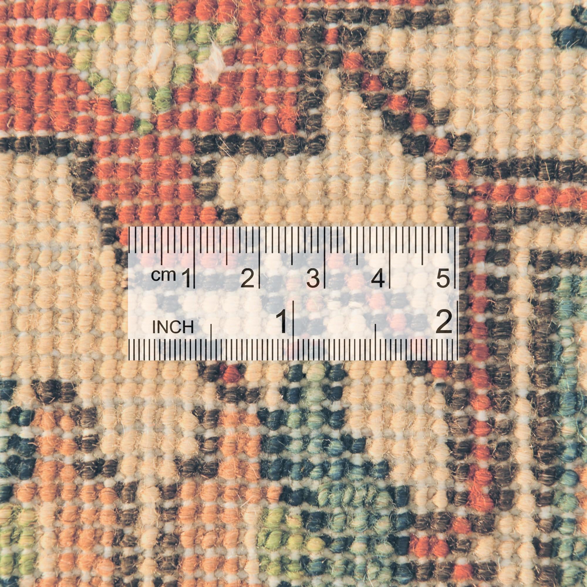 Detail image 8 of 9: 3' 4 x 4' 11 Hand Knotted Kazak Rug