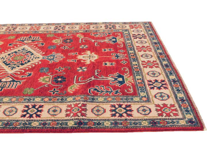 4' x 5' 11 Hand Knotted Kazak Rug