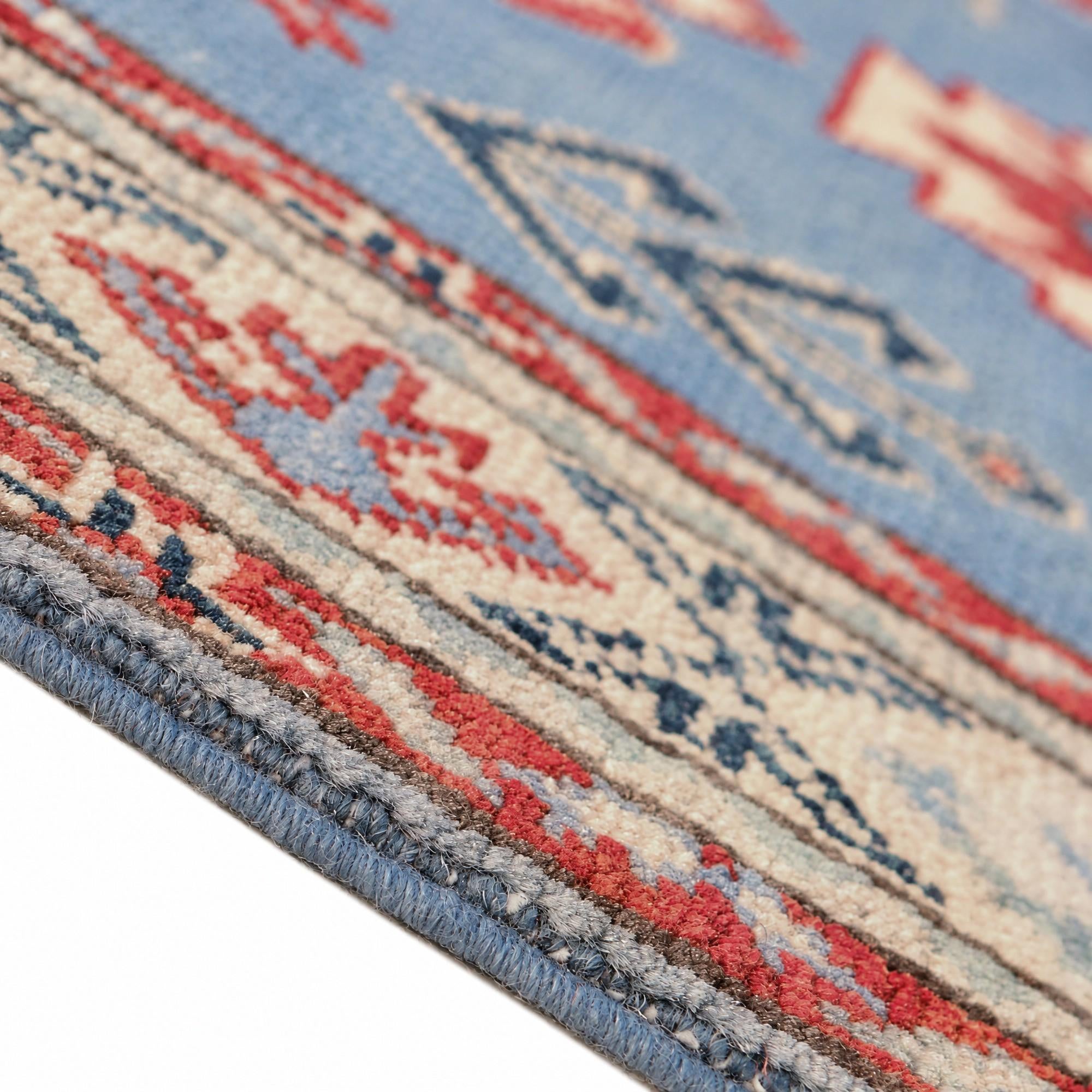 80cm x 135cm Hand Knotted Kazak Rug