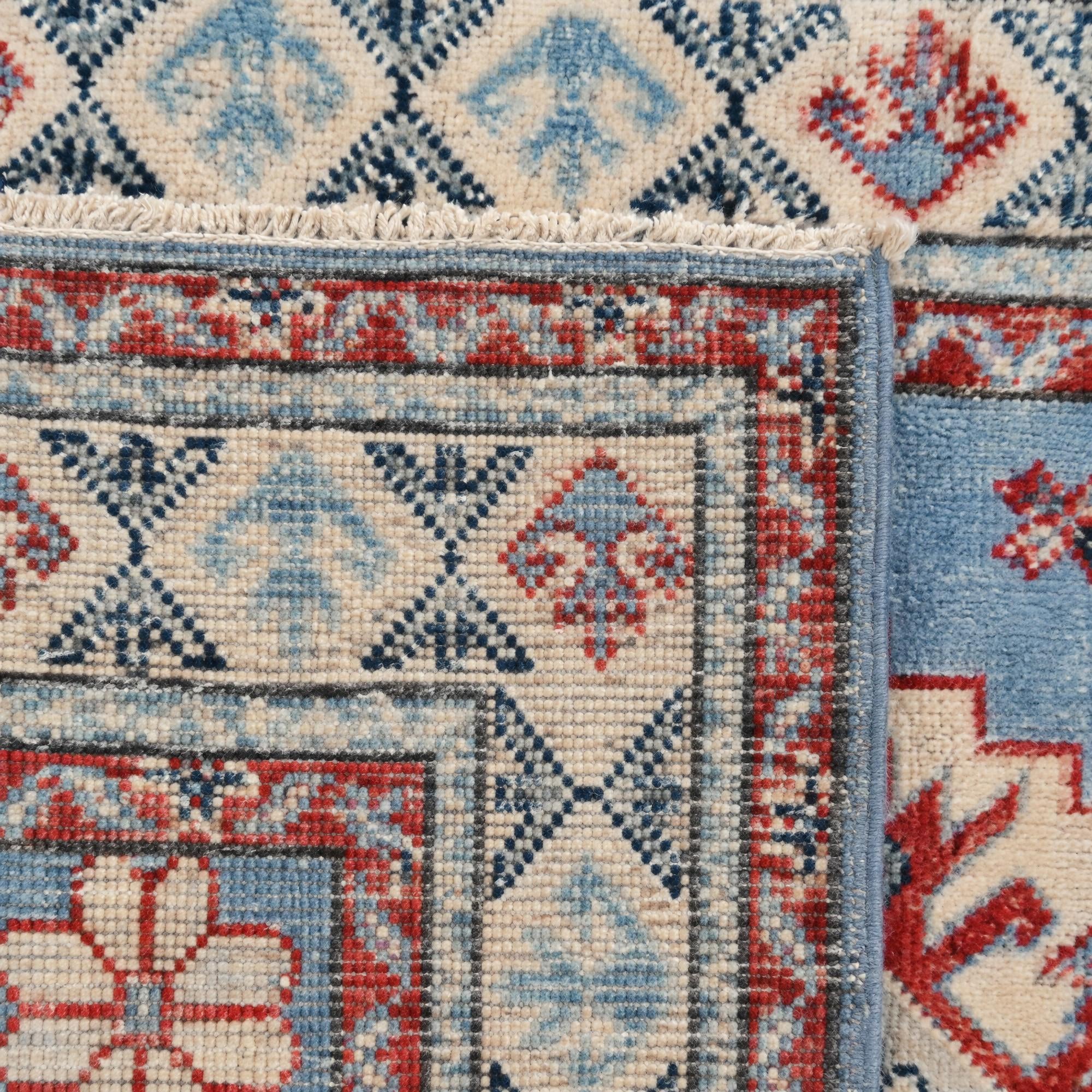 80cm x 135cm Hand Knotted Kazak Rug