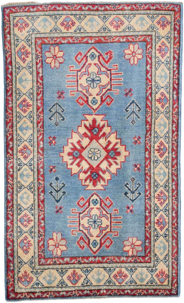 2' 8 x 4' 4 Hand Knotted Kazak Rug