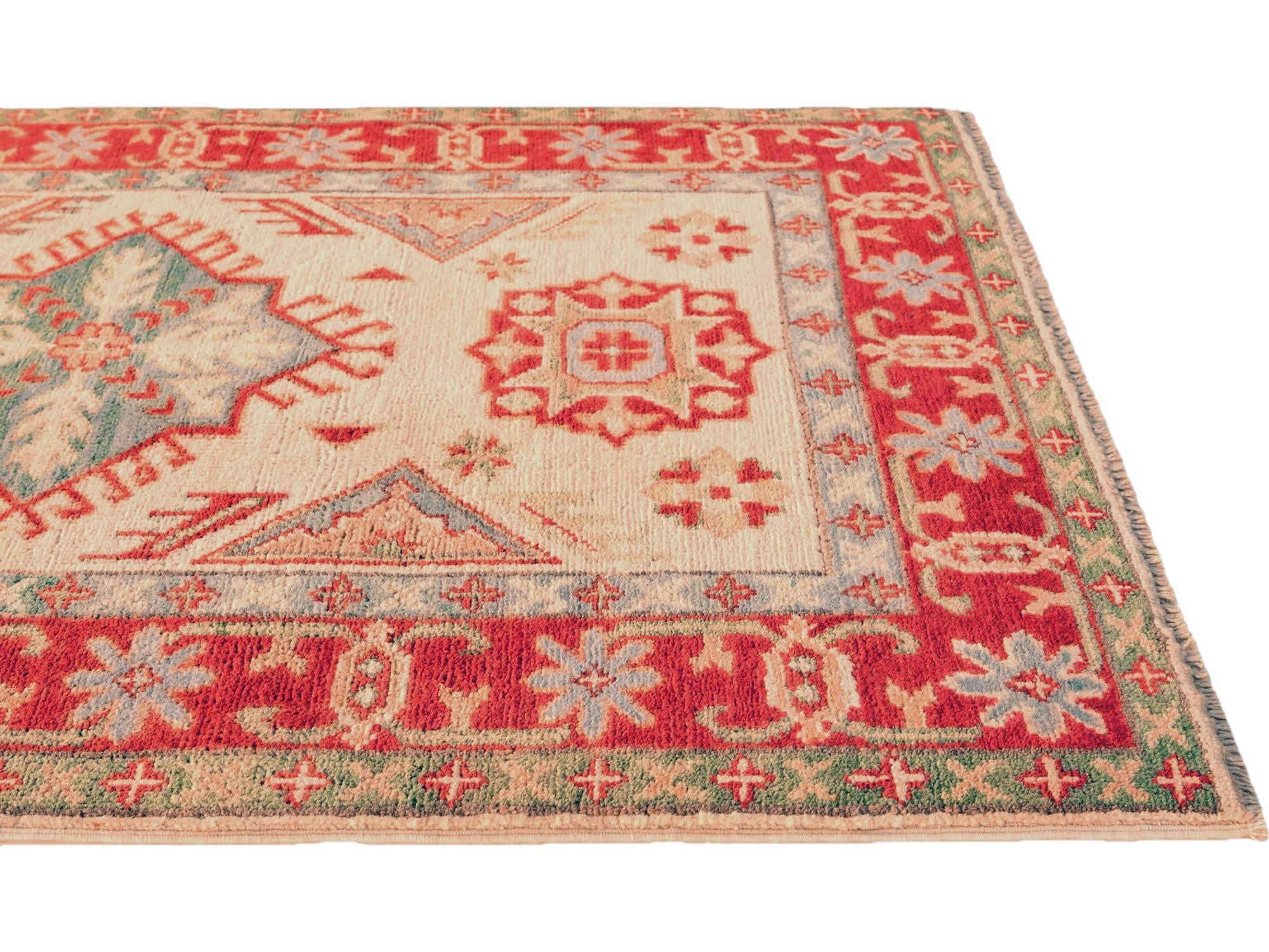 2' 8 x 4' 2 Hand Knotted Kazak Rug