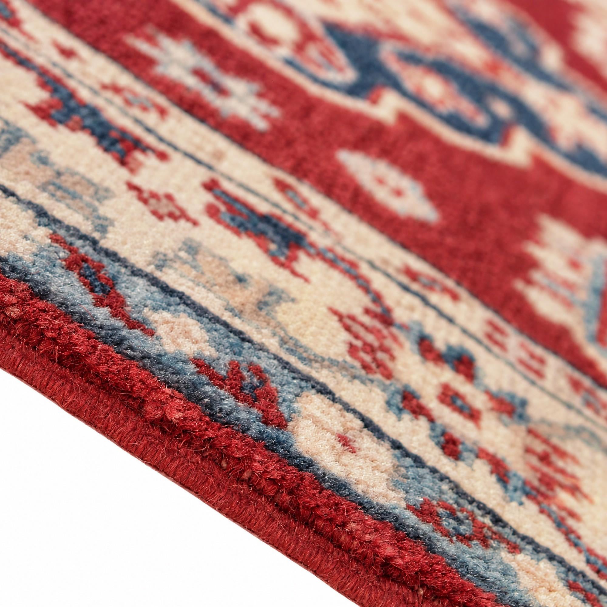 80cm x 120cm Hand Knotted Kazak Rug