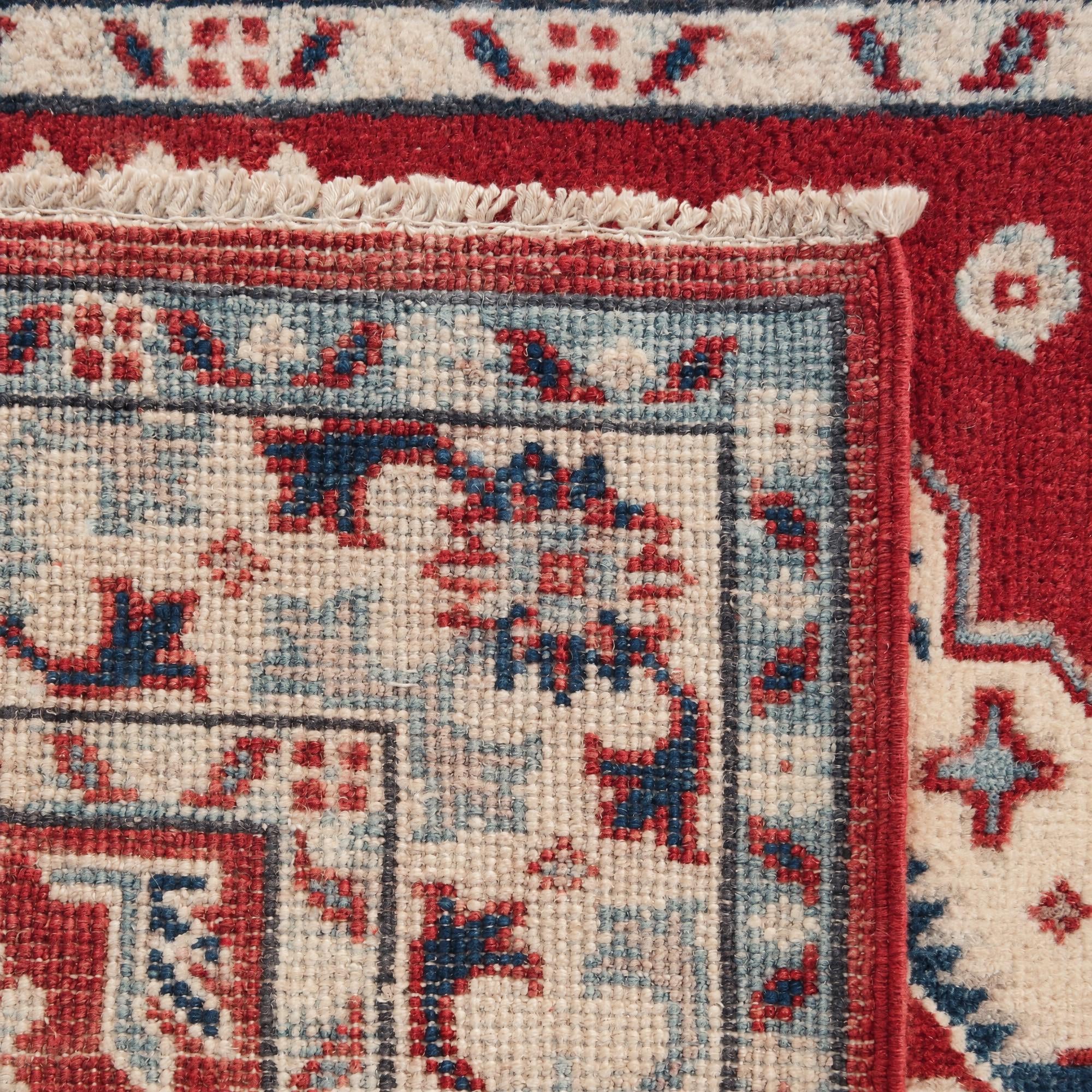 80cm x 120cm Hand Knotted Kazak Rug
