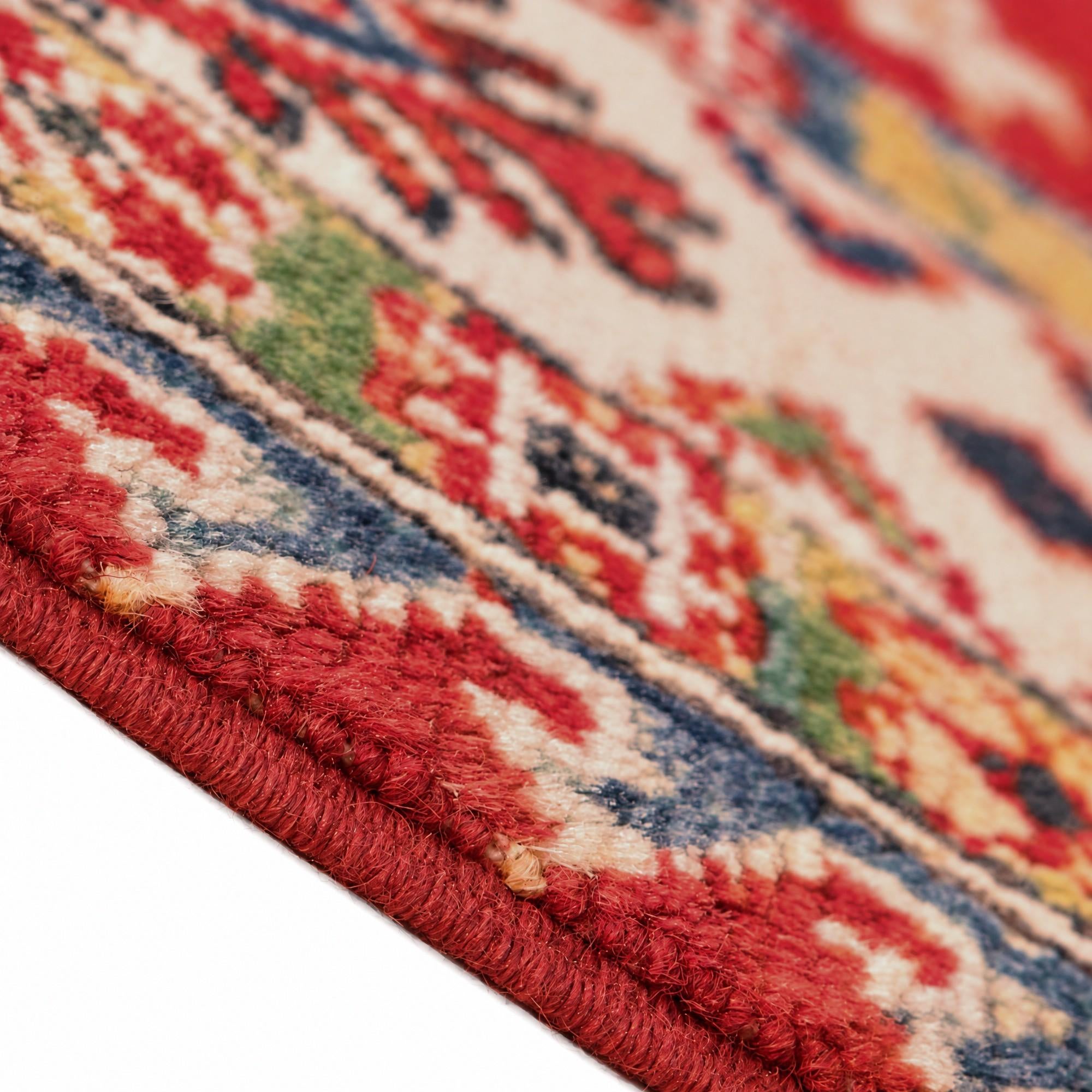 120cm x 180cm Hand Knotted Kazak Rug