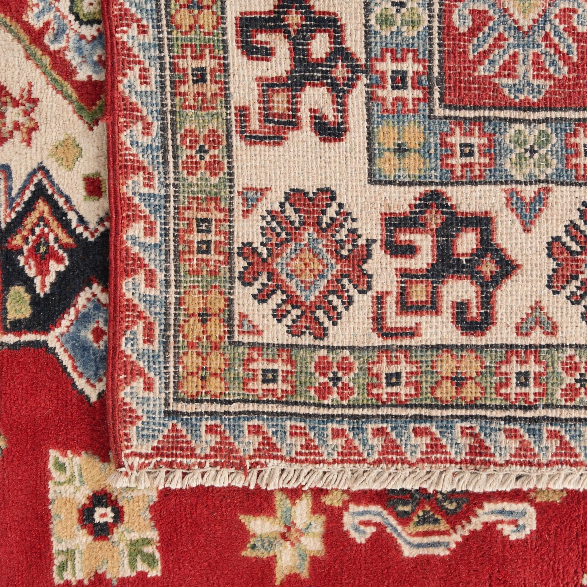 120cm x 180cm Hand Knotted Kazak Rug
