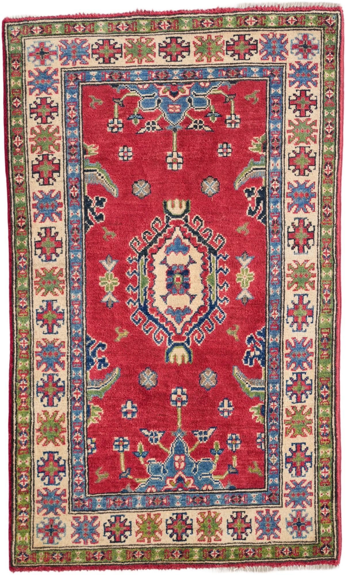 2' 8 x 4' 5 Hand Knotted Kazak Rug