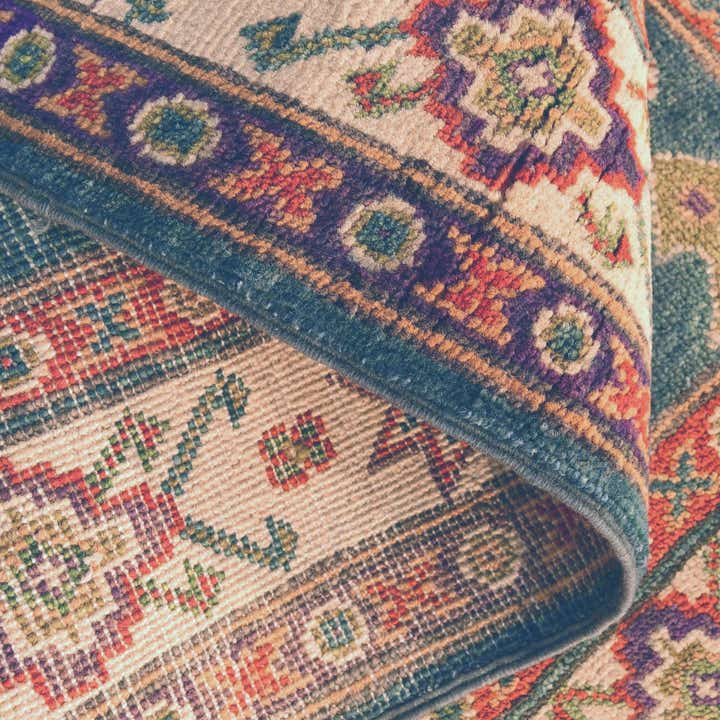 80cm x 130cm anudado a mano Kazak Alfombra