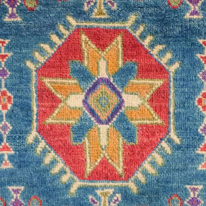 80cm x 130cm anudado a mano Kazak Alfombra