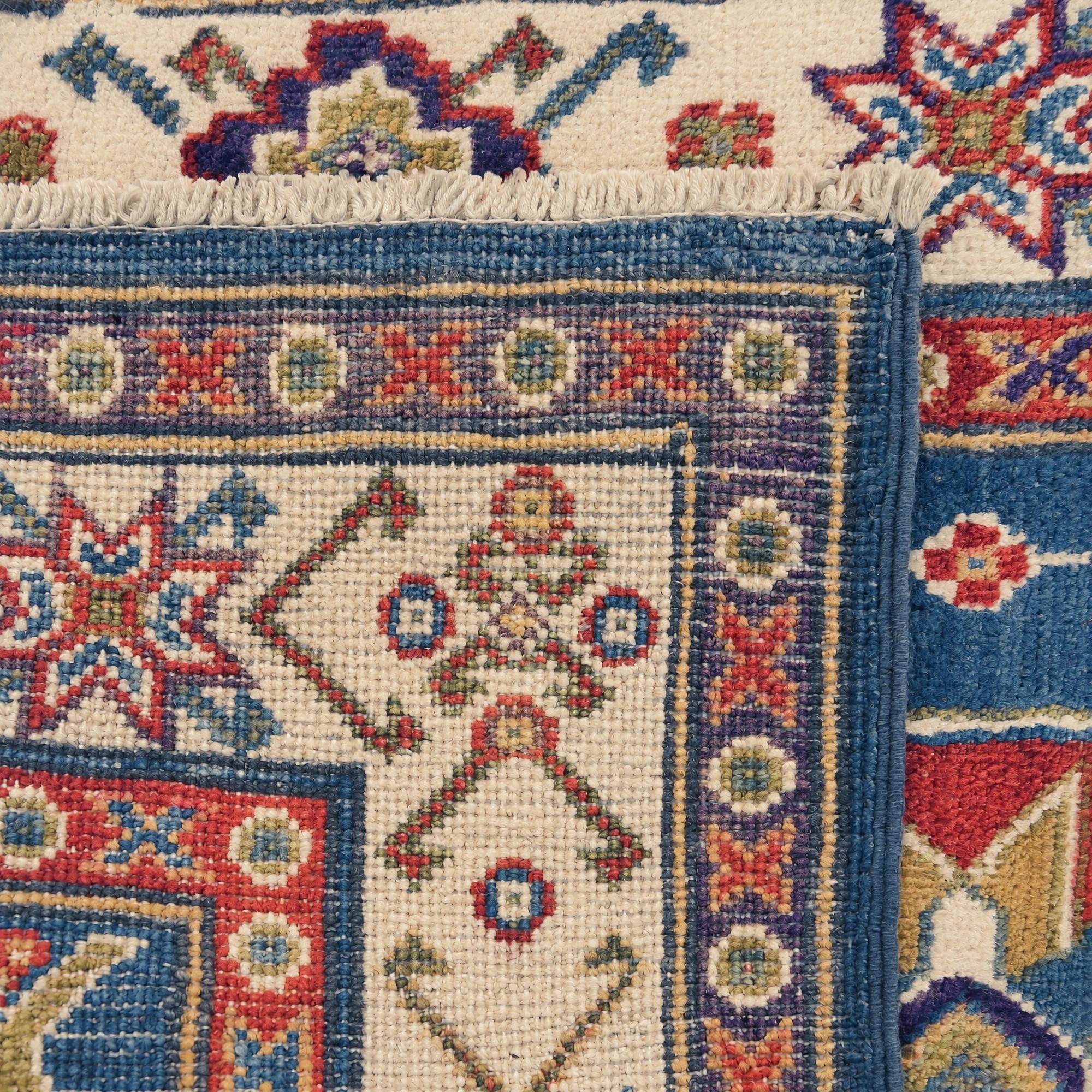 80cm x 130cm Hand Knotted Kazak Rug