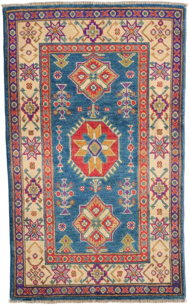 80cm x 130cm anudado a mano Kazak Alfombra