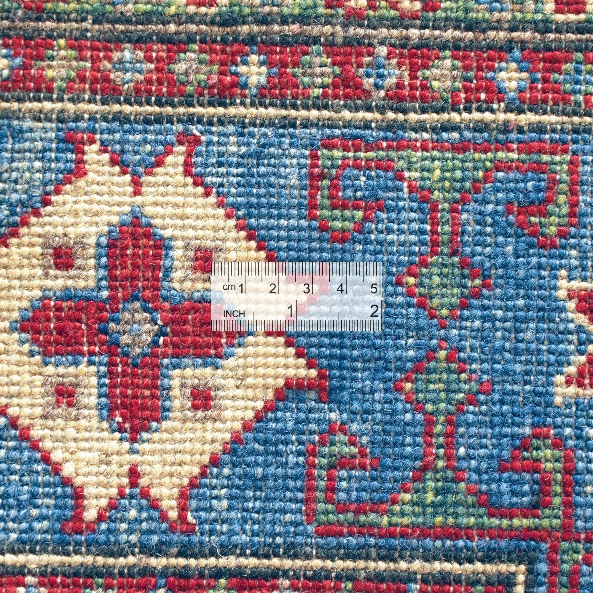 5' x 7' 5 Hand Knotted Kazak Rug