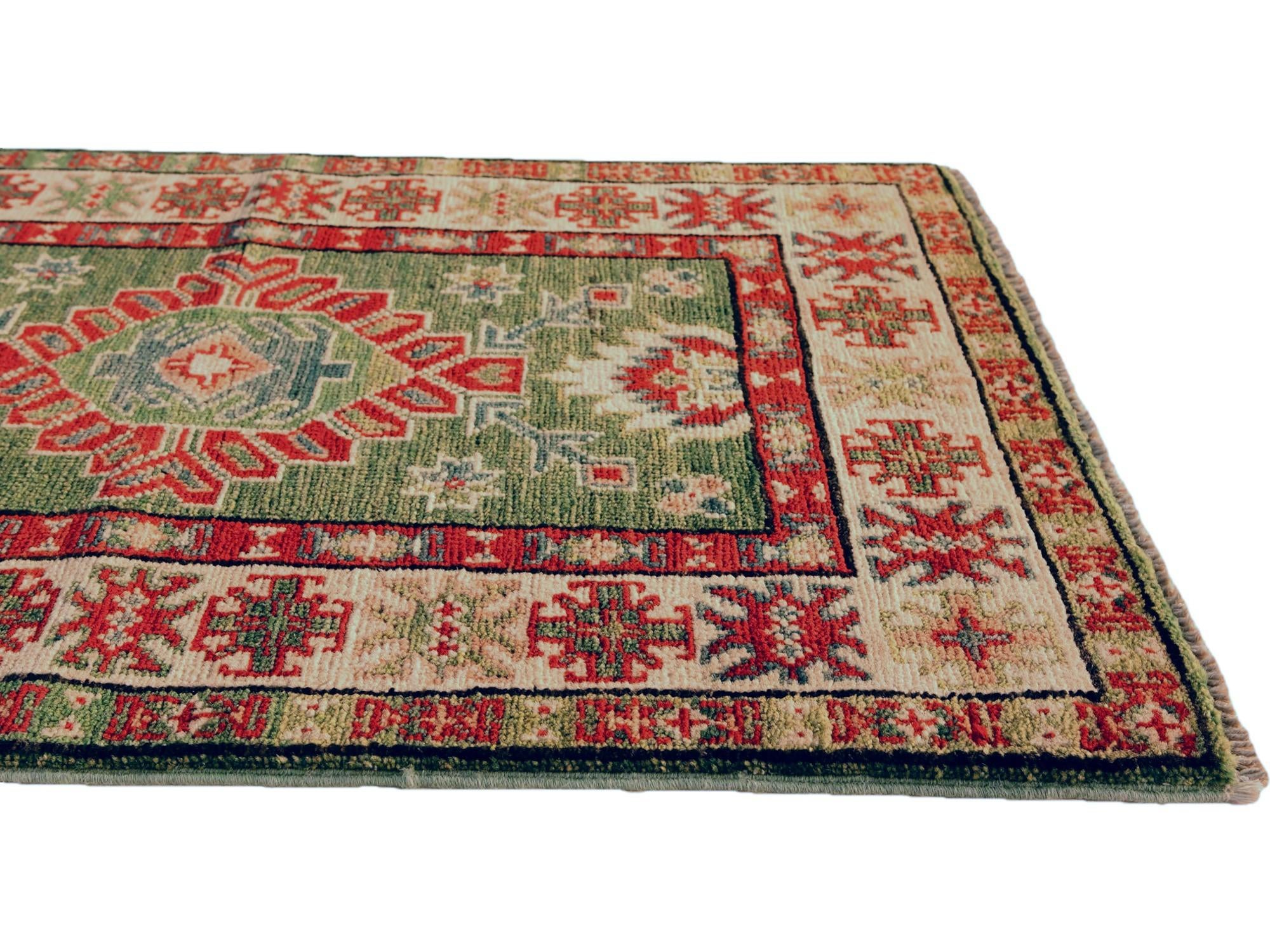 2' x 2' 11 Hand Knotted Kazak Rug