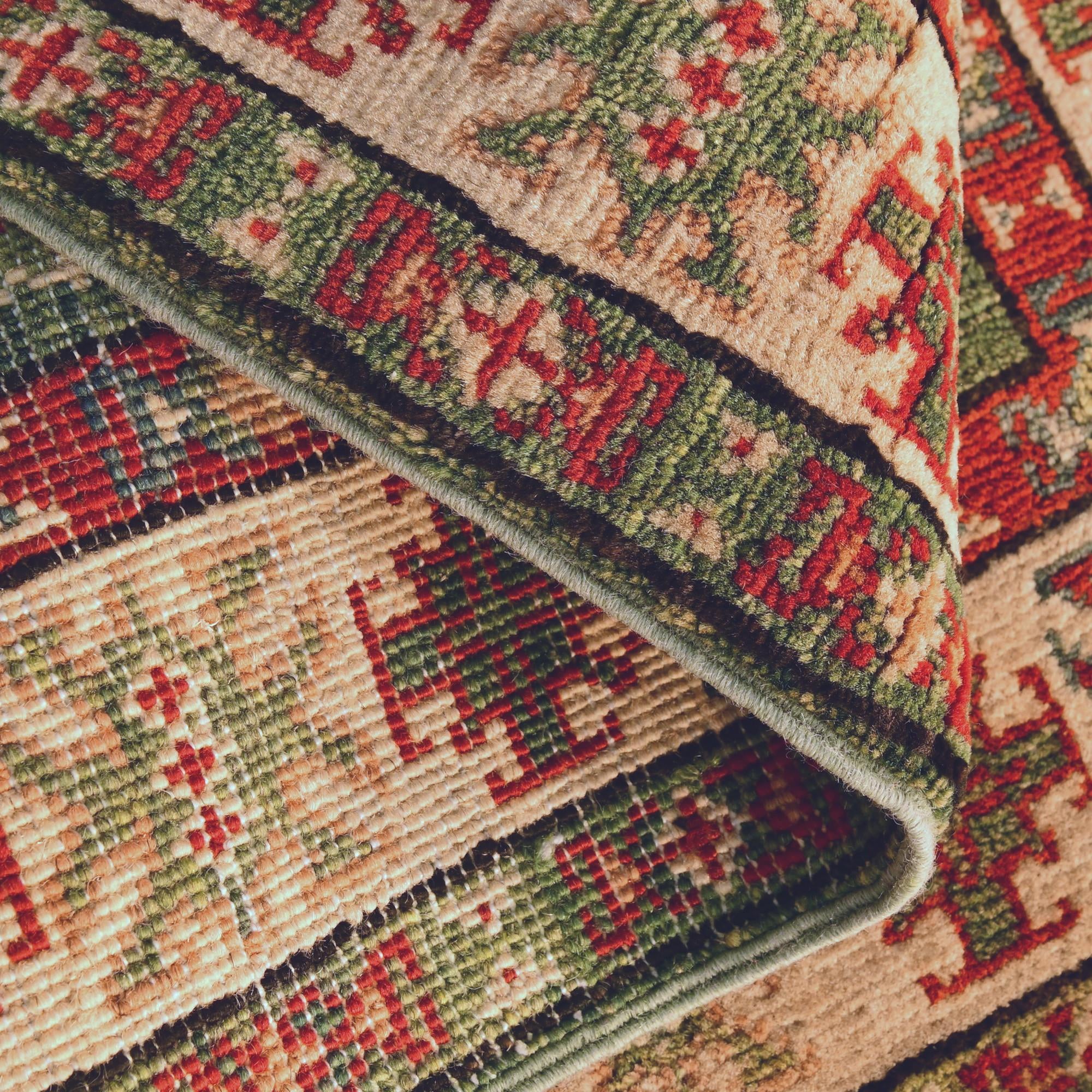 2' x 2' 11 Hand Knotted Kazak Rug