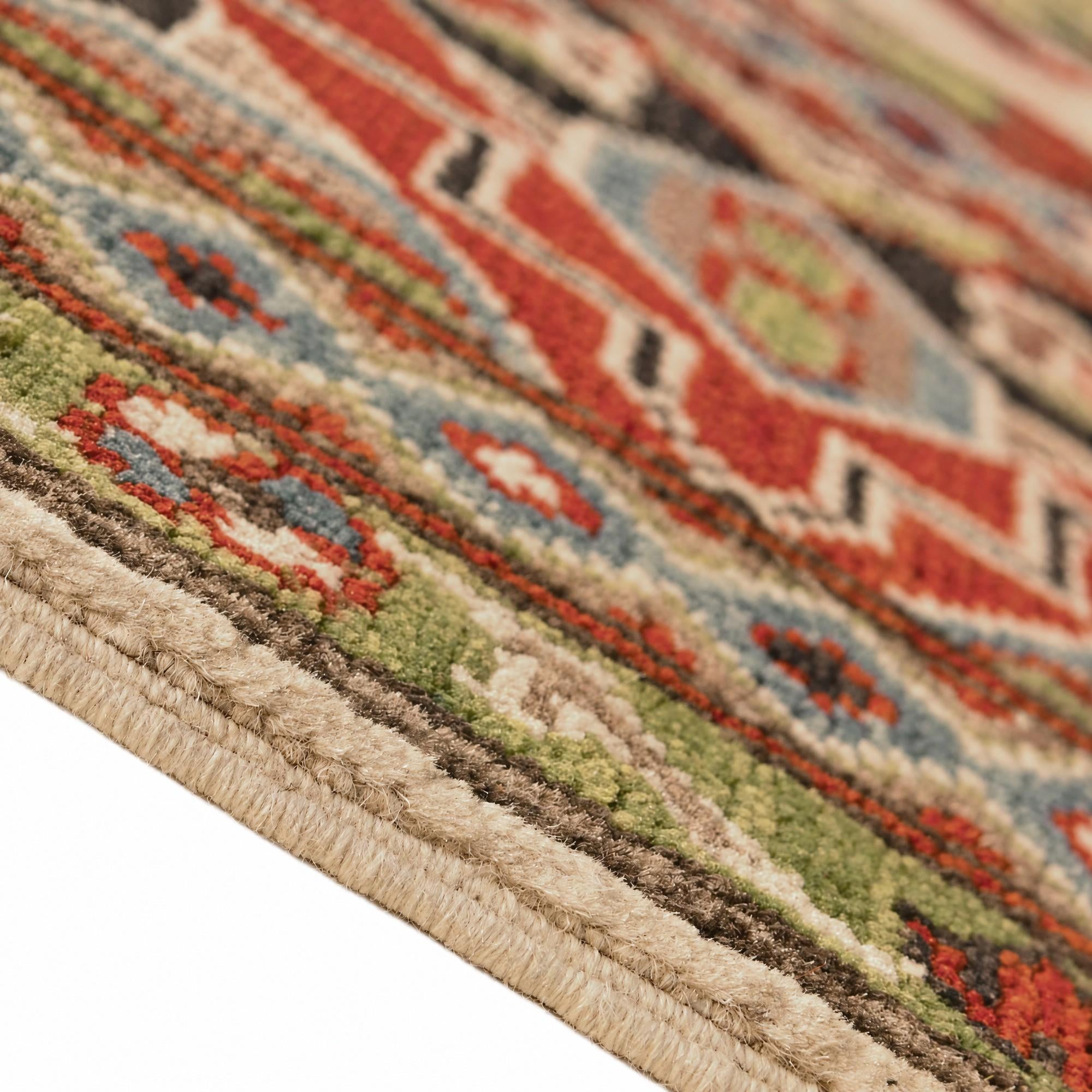 255cm x 300cm Hand Knotted Kazak Rug