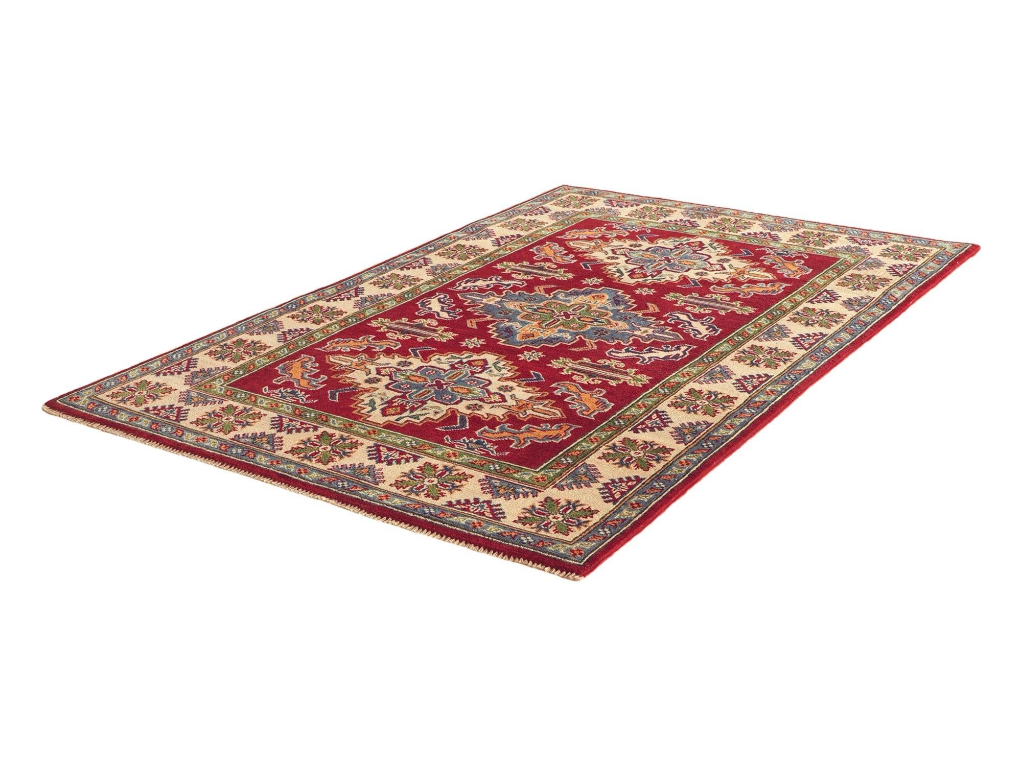 3' 11 x 6' Hand Knotted Kazak Rug