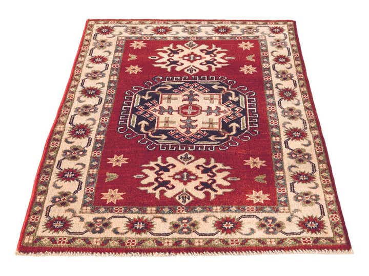 2' 8 x 3' 10 Hand Knotted Kazak Rug