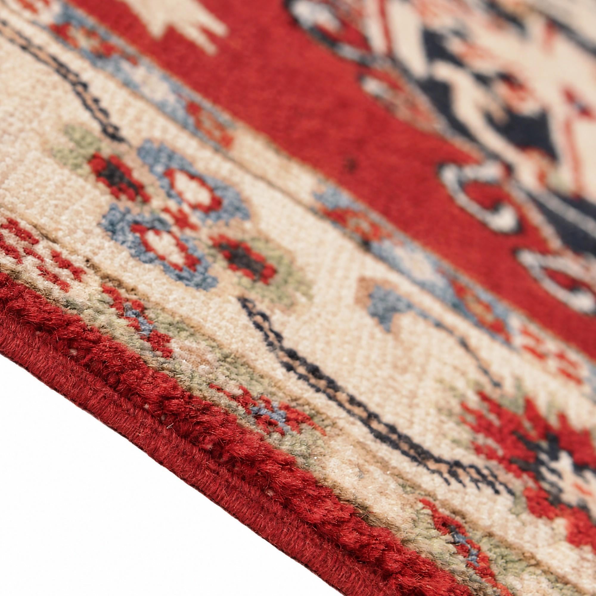 80cm x 115cm Hand Knotted Kazak Rug