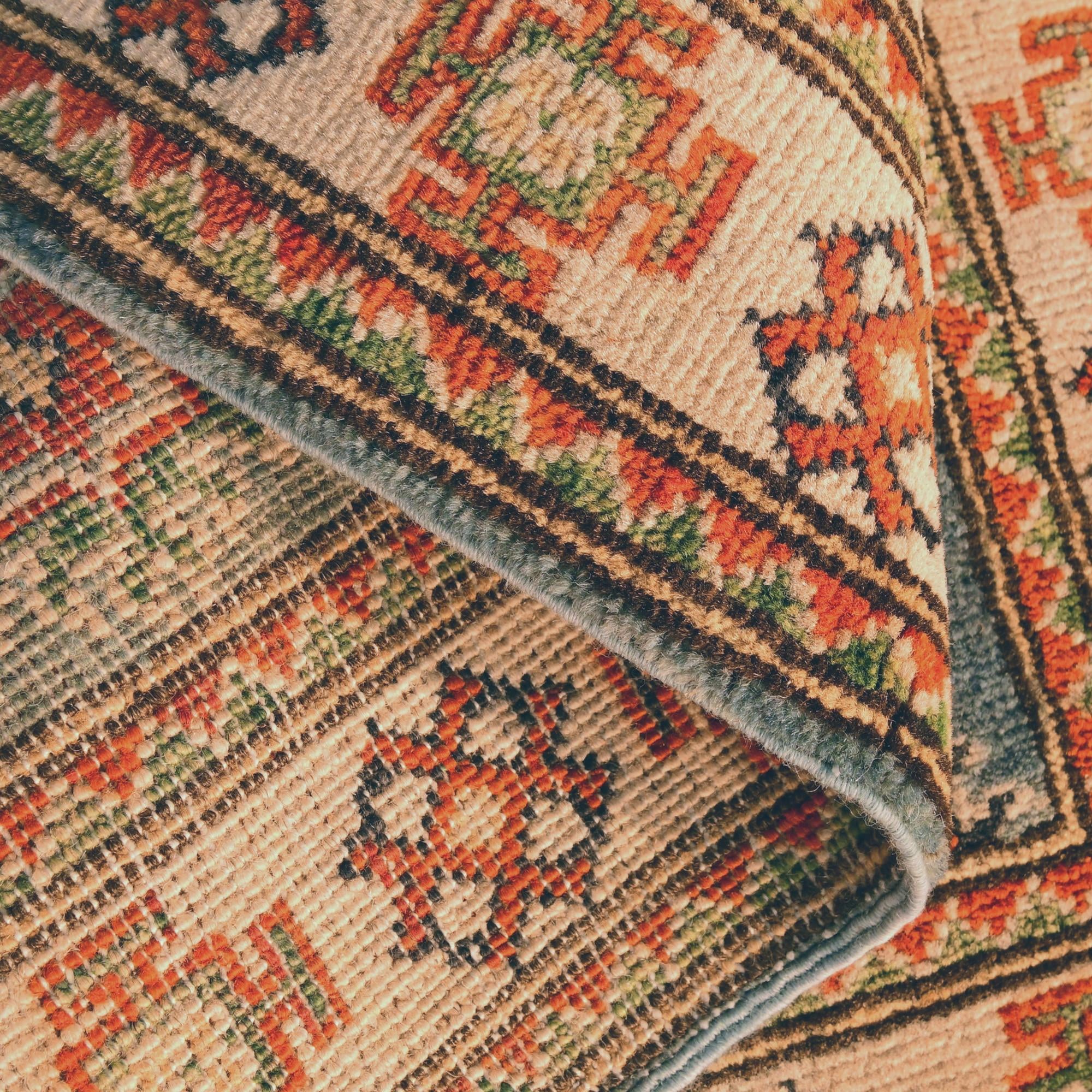 1' 11 x 3' 1 Hand Knotted Kazak Rug