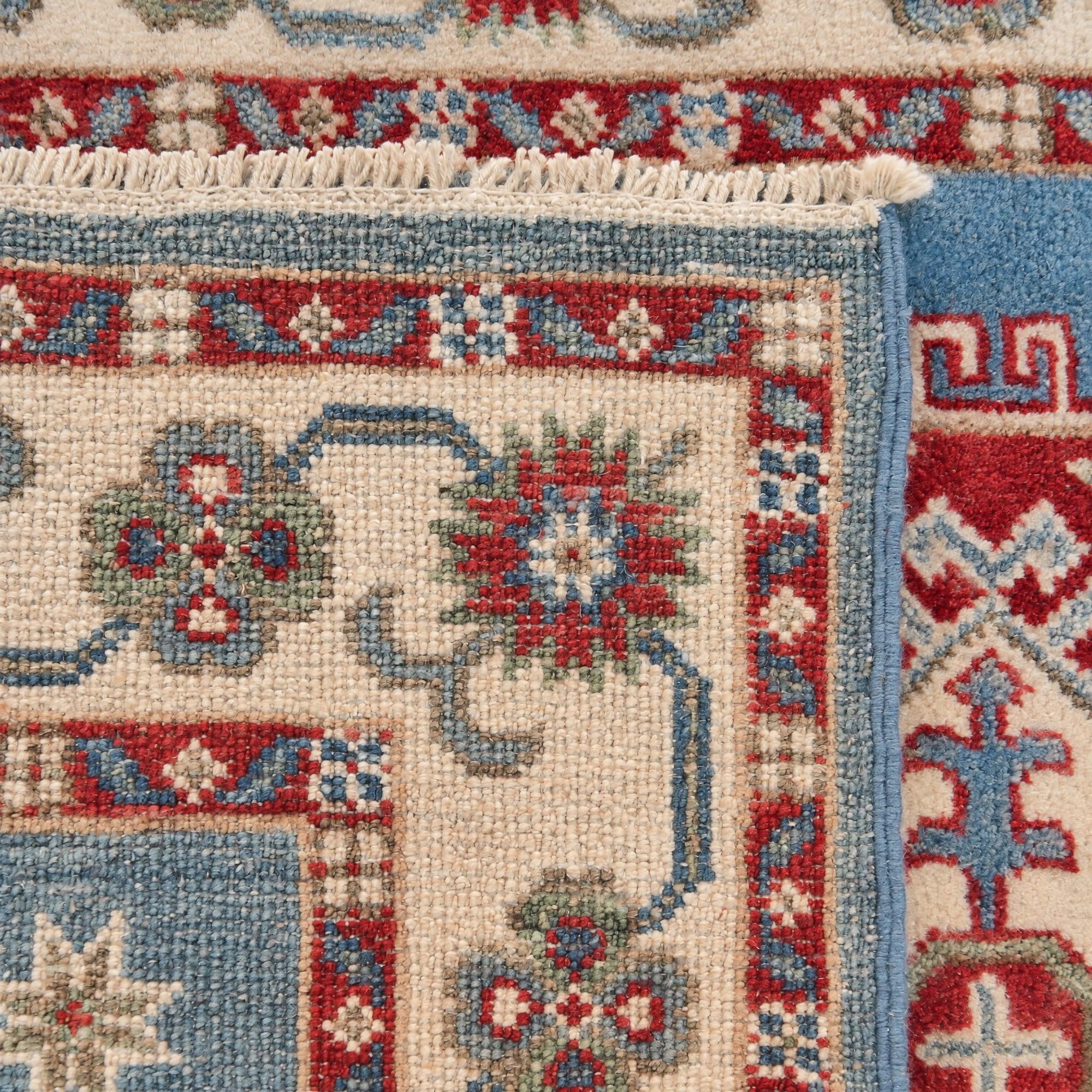 80cm x 130cm Hand Knotted Kazak Rug