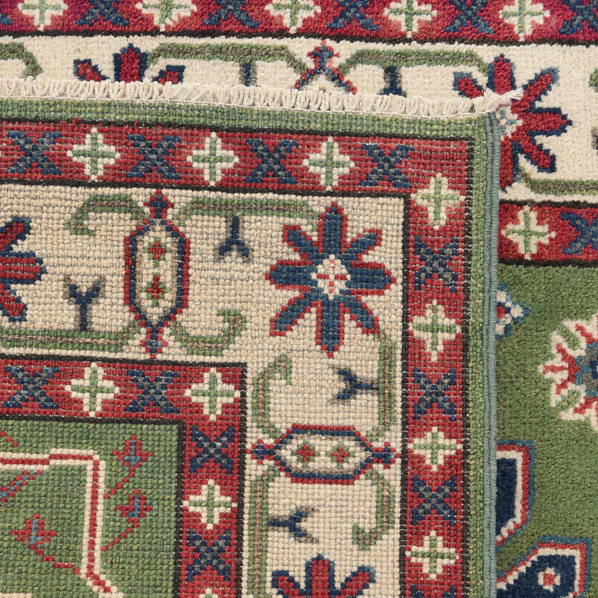 80cm x 125cm Hand Knotted Kazak Rug
