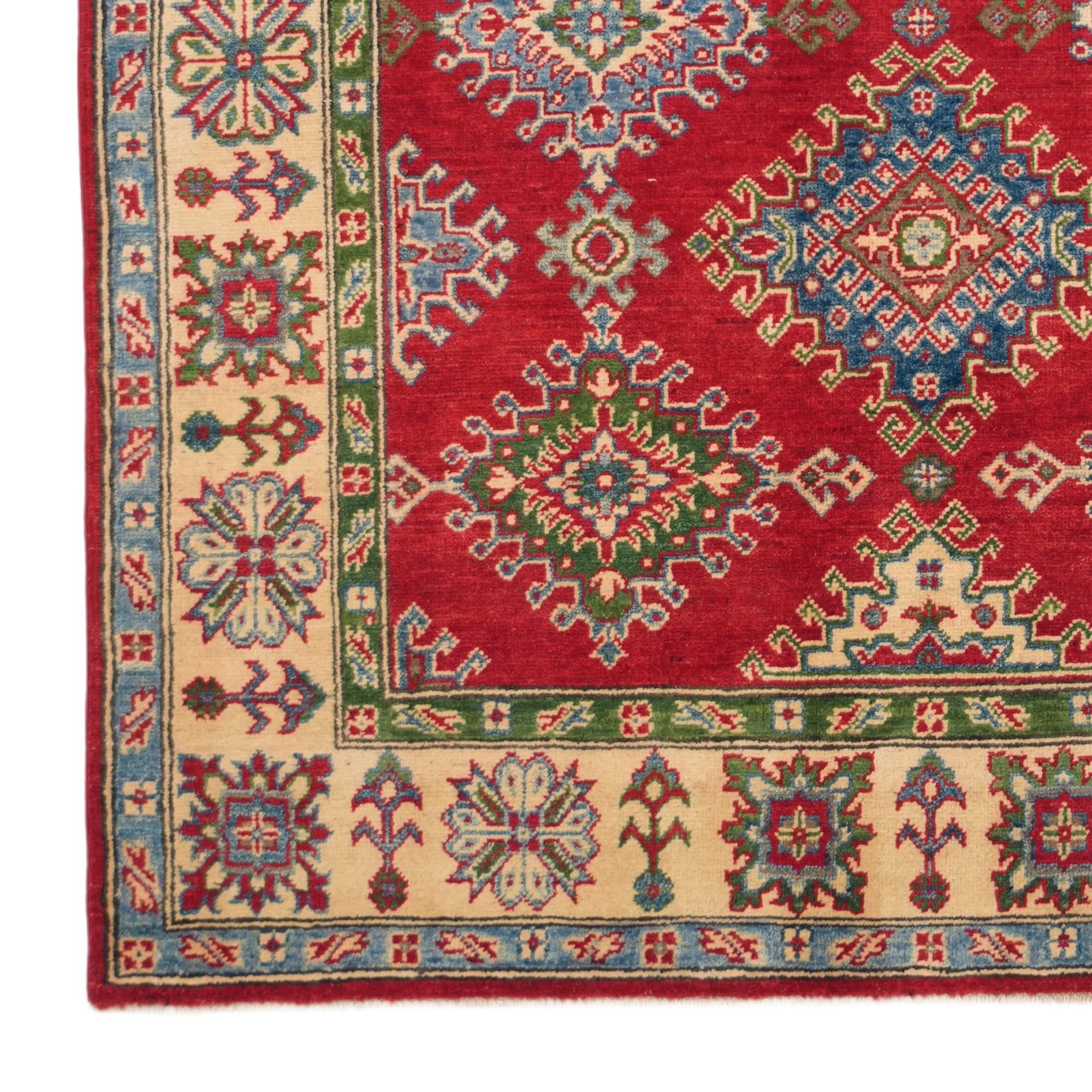 150cm x 210cm Hand Knotted Kazak Rug