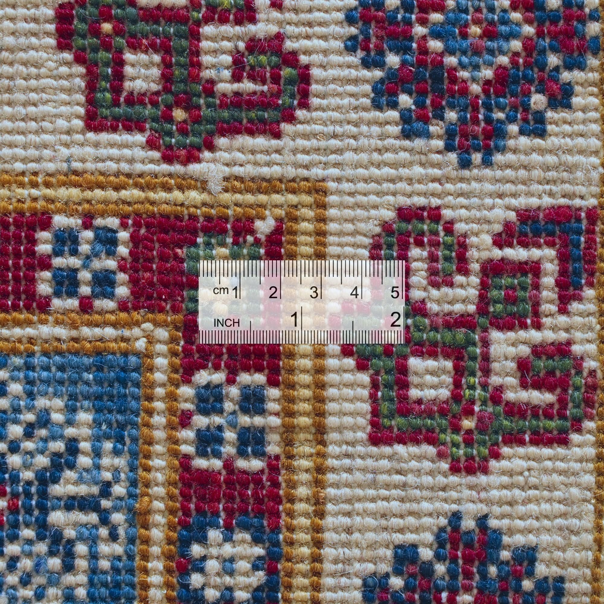 Detail image 9 of 10: 2' 8 x 4' 2 Hand Knotted Kazak Rug