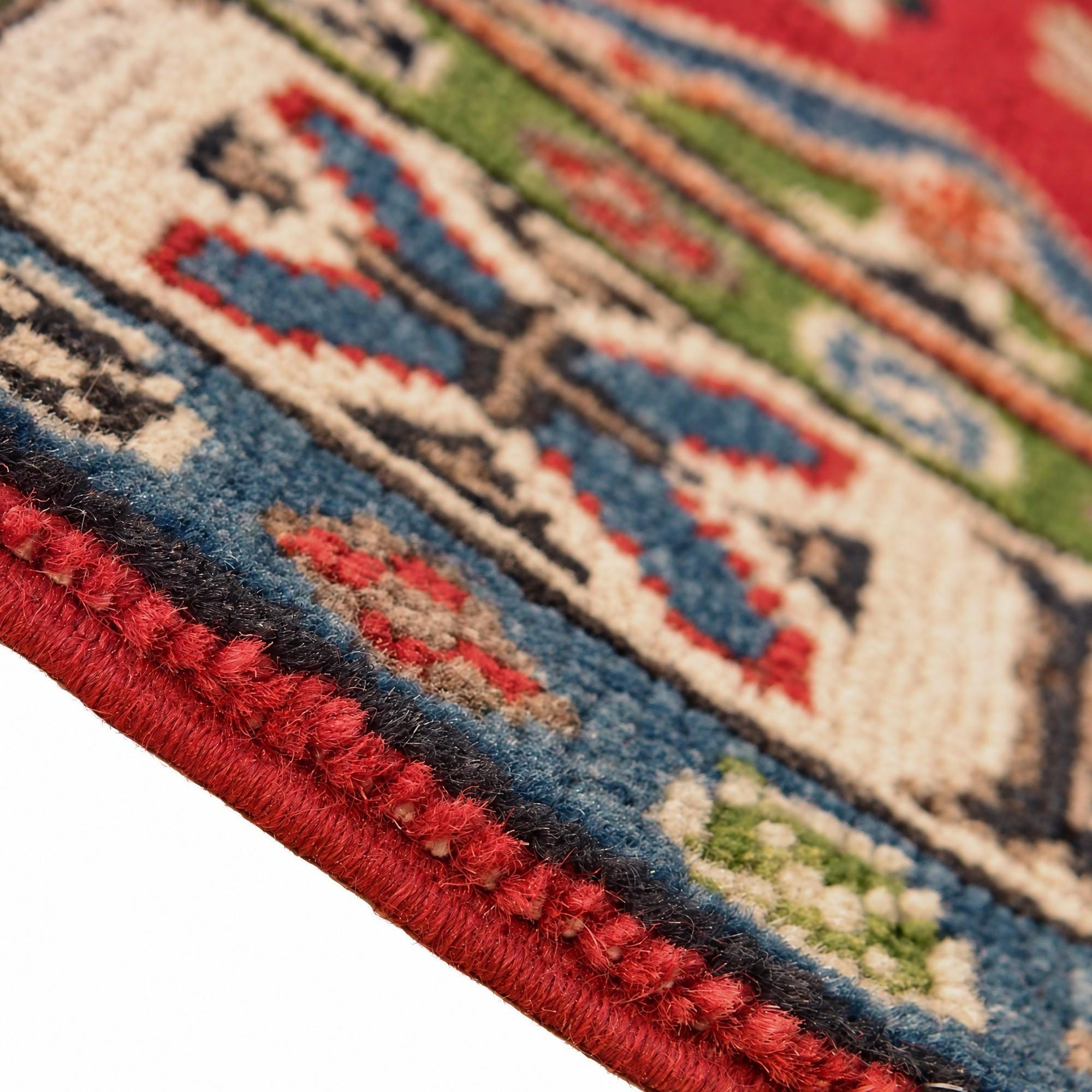 105cm x 150cm Hand Knotted Kazak Rug