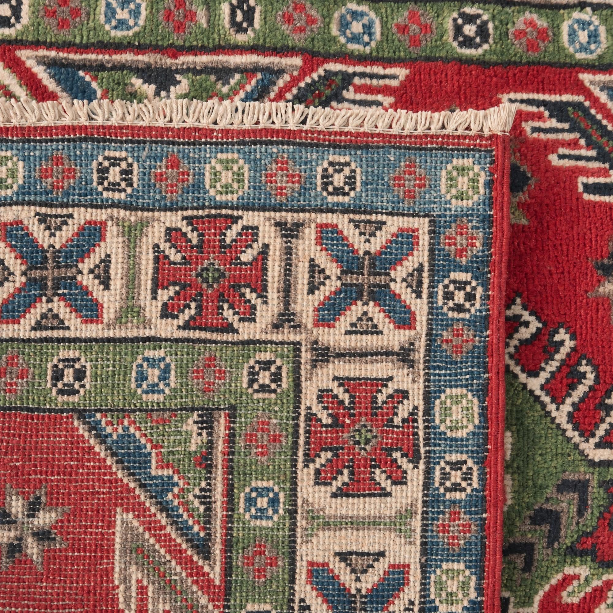 105cm x 150cm Hand Knotted Kazak Rug