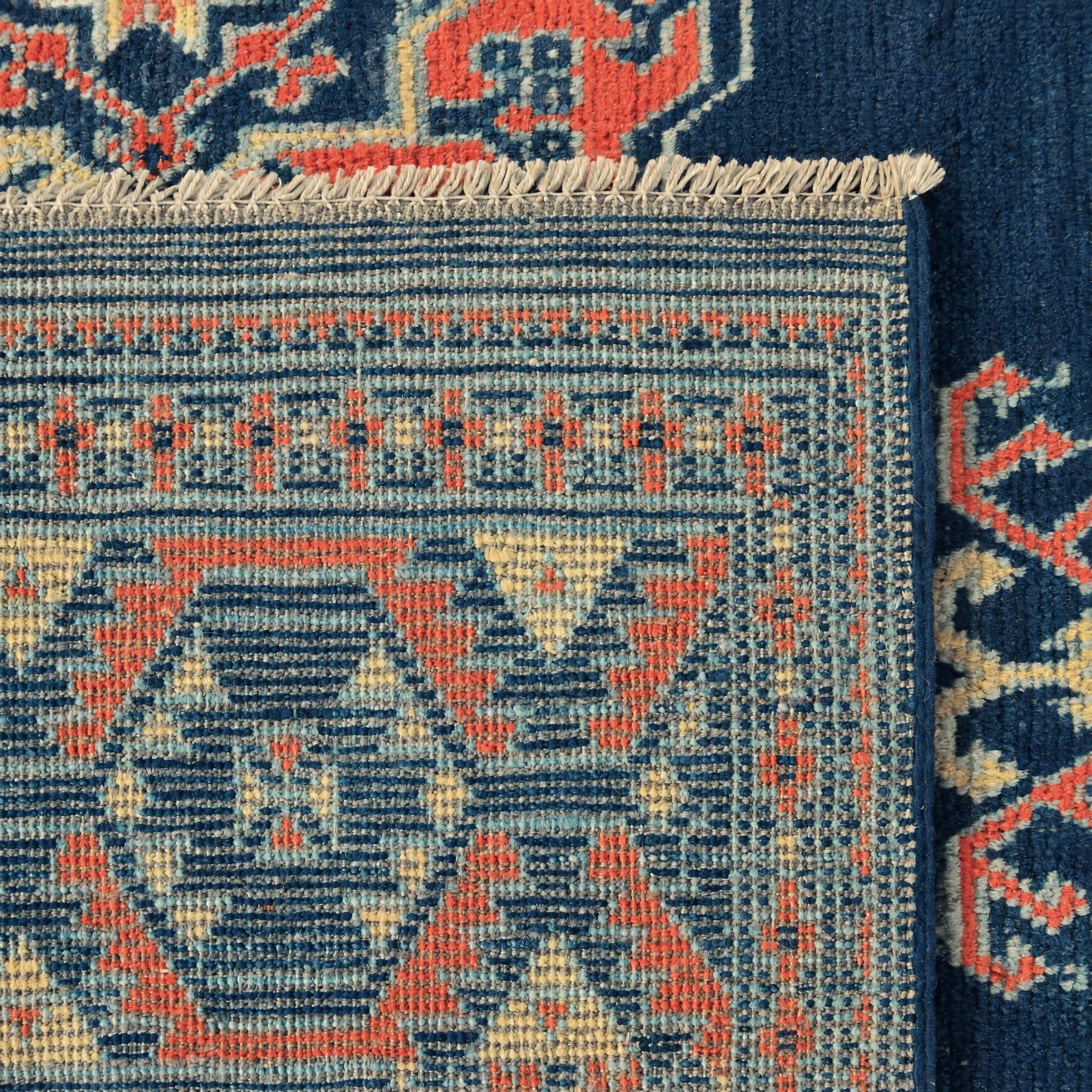 5' 3 x 6' 3 Hand Knotted Kazak Rug