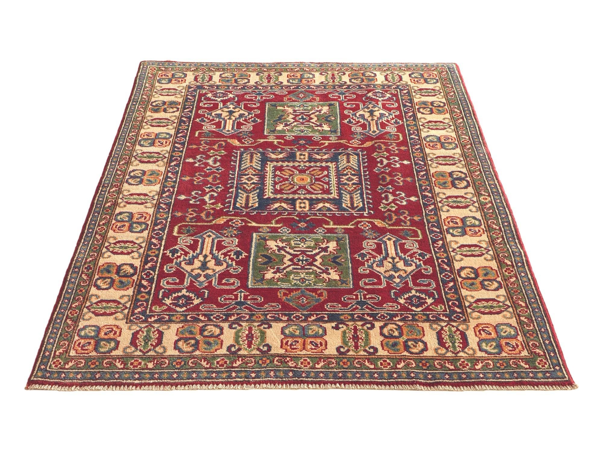 120cm x 180cm Hand Knotted Kazak Rug