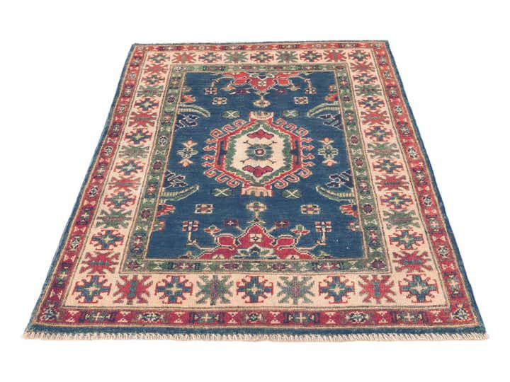 2' 9 x 4' 2 Hand Knotted Kazak Rug