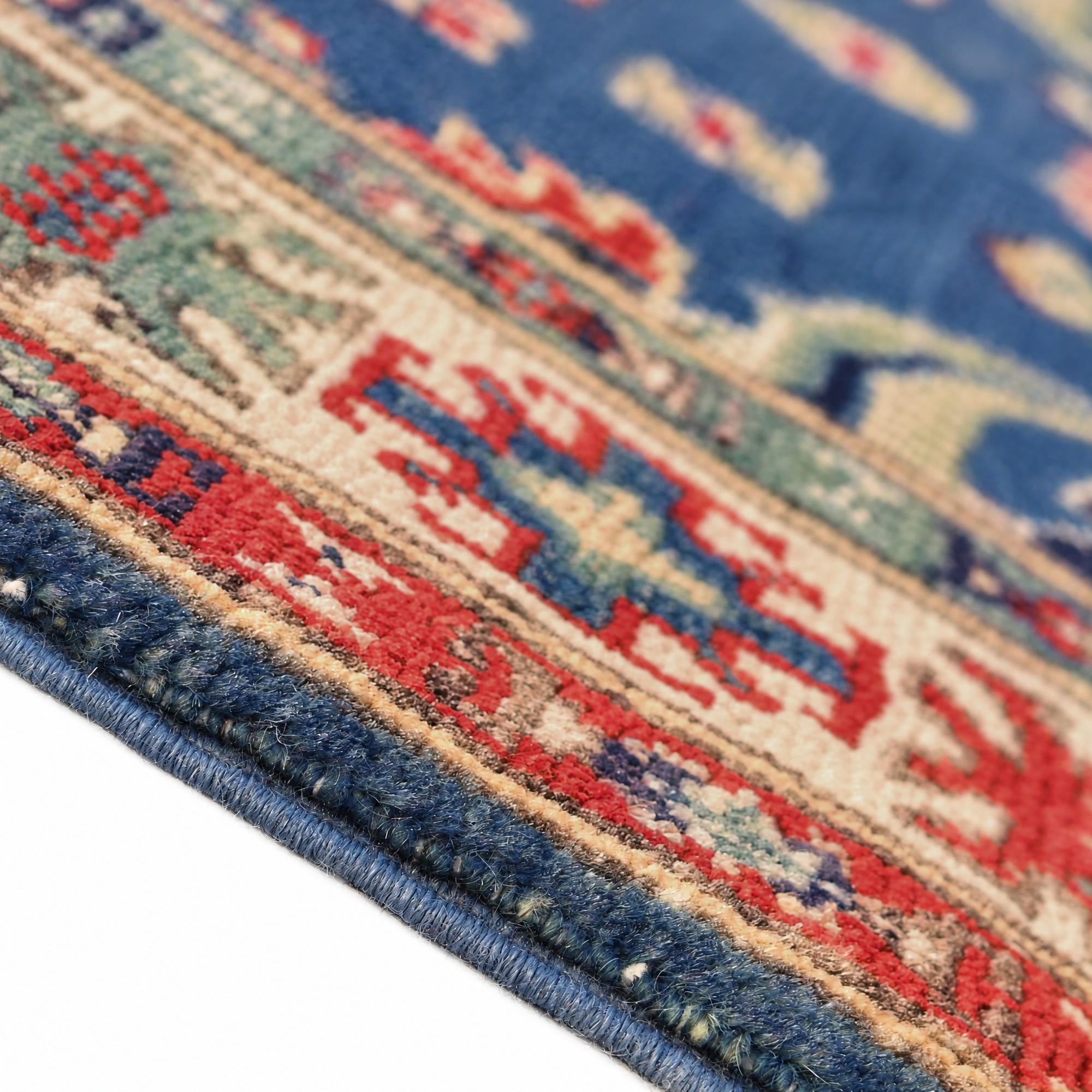 85cm x 125cm Hand Knotted Kazak Rug
