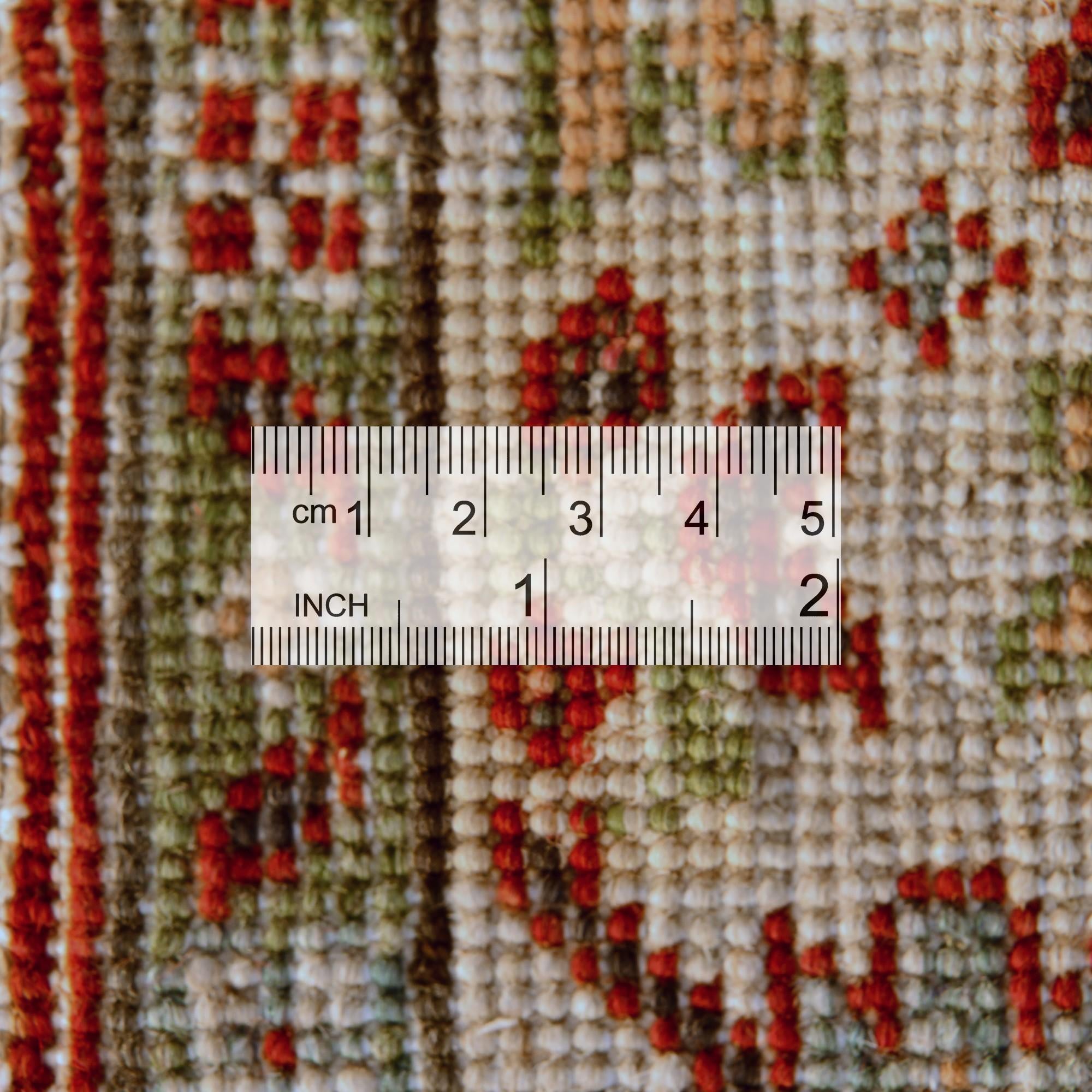 Detail image 8 of 10: 3' 2 x 4' 11 Hand Knotted Kazak Rug
