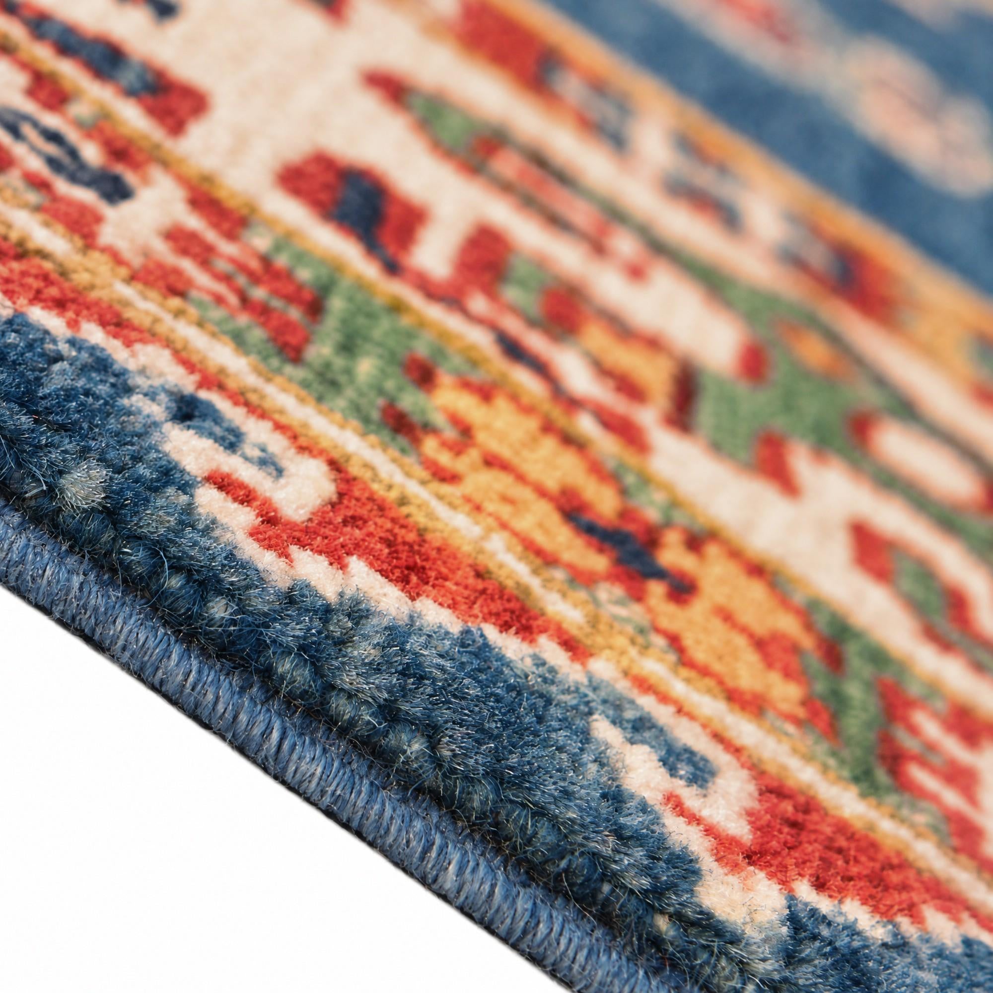 125cm x 185cm Hand Knotted Kazak Rug