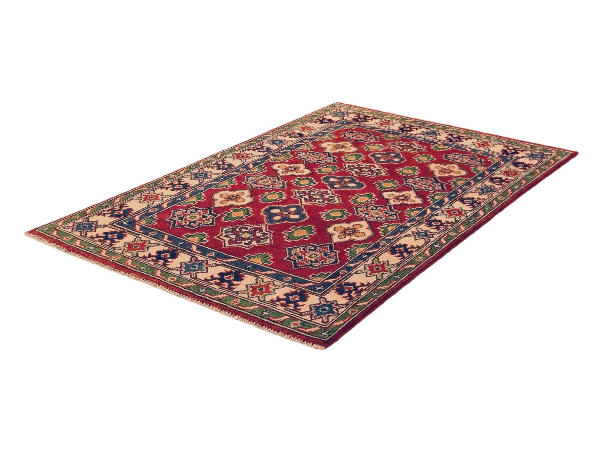 3' 3 x 4' 10 Hand Knotted Kazak Rug