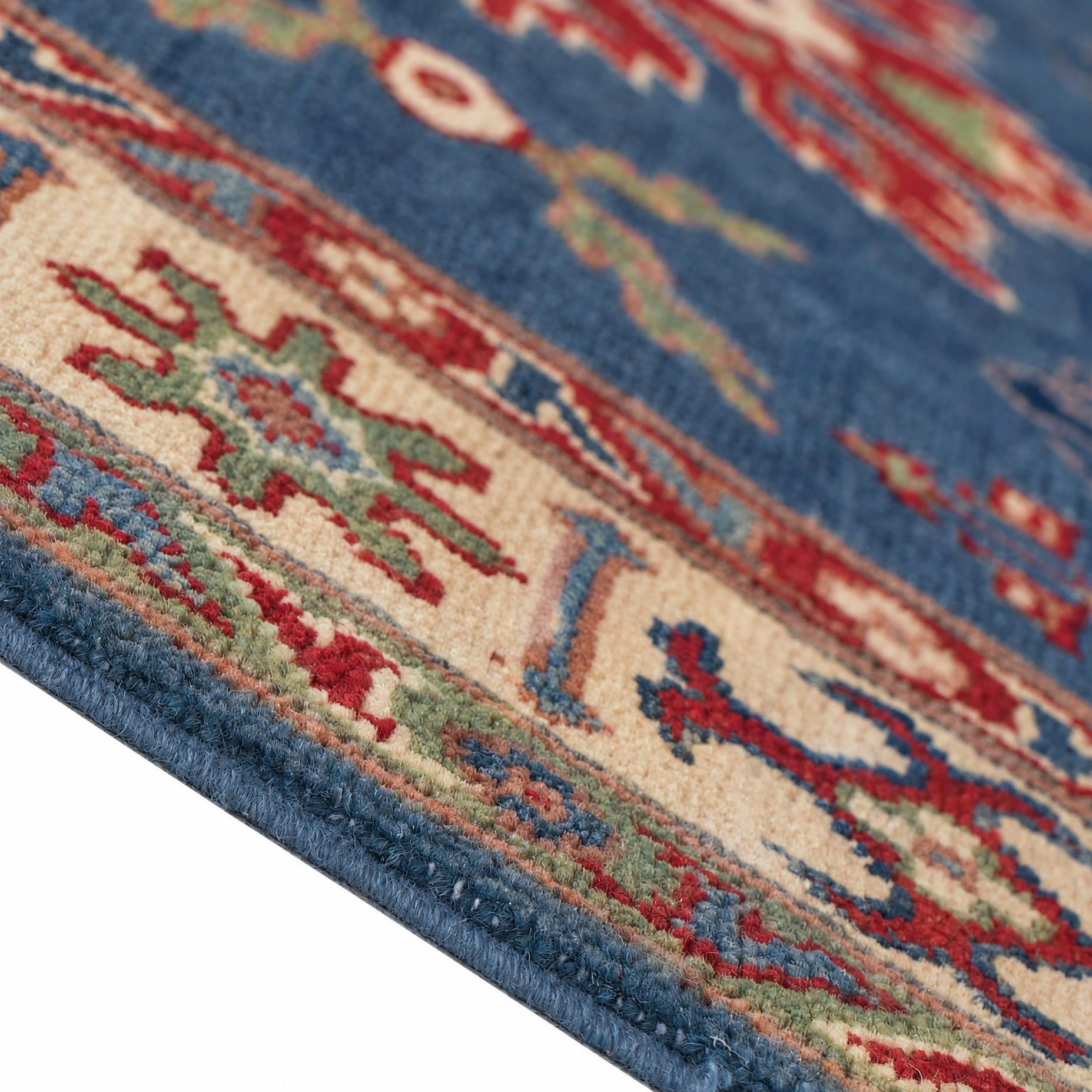 120cm x 180cm Hand Knotted Kazak Rug