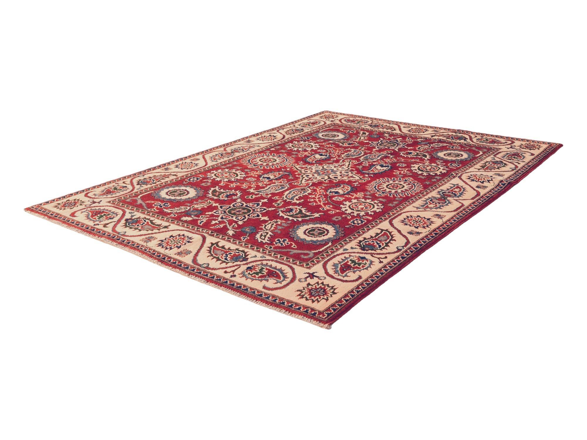 5' x 6' 10 Hand Knotted Kazak Rug
