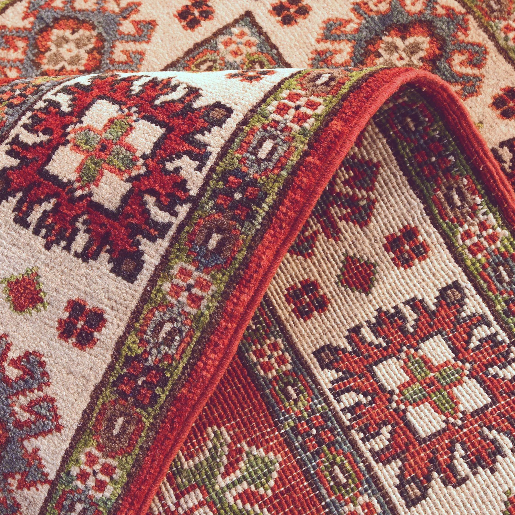 2' 7 x 4' 4 Hand Knotted Kazak Rug