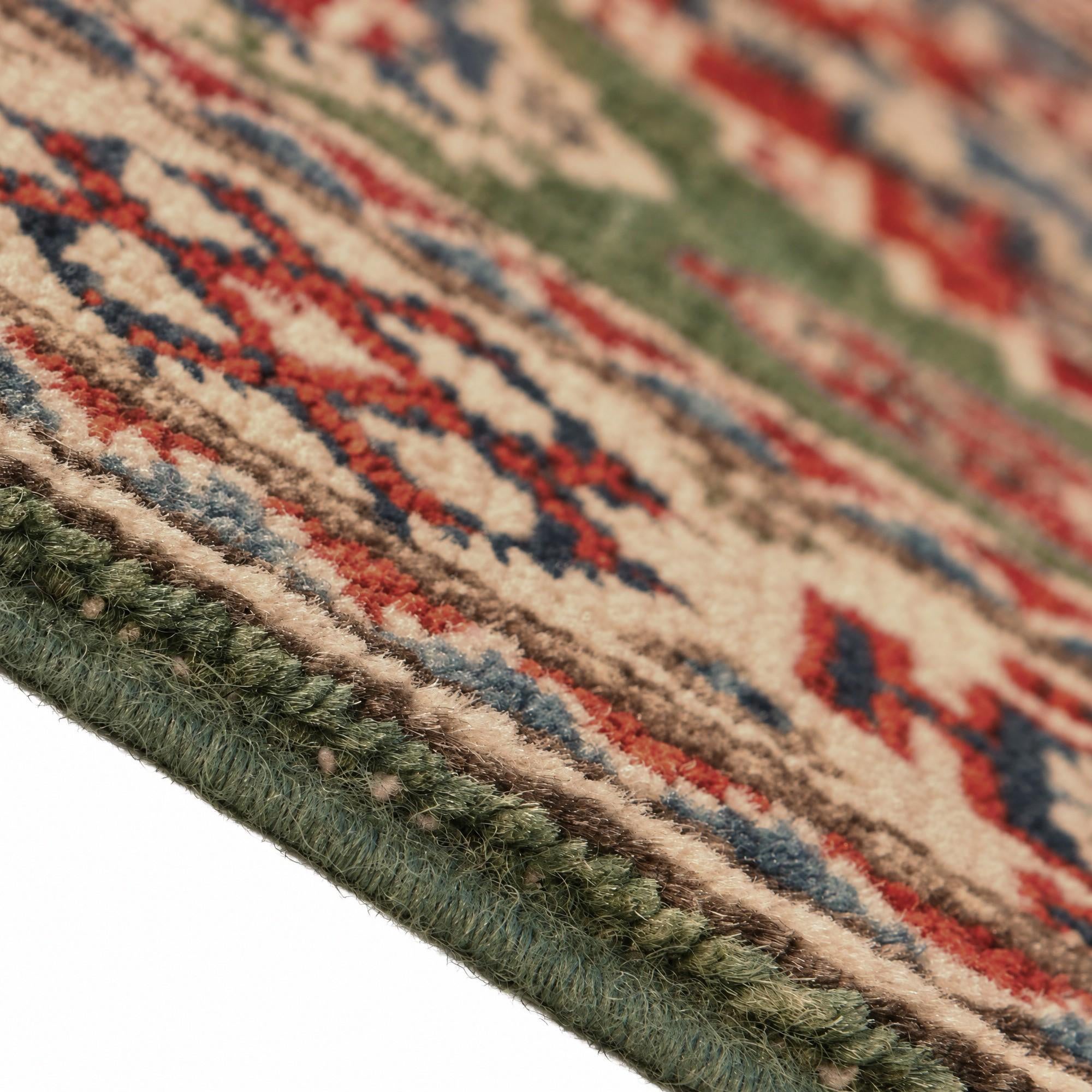 55cm x 105cm Hand Knotted Kazak Rug
