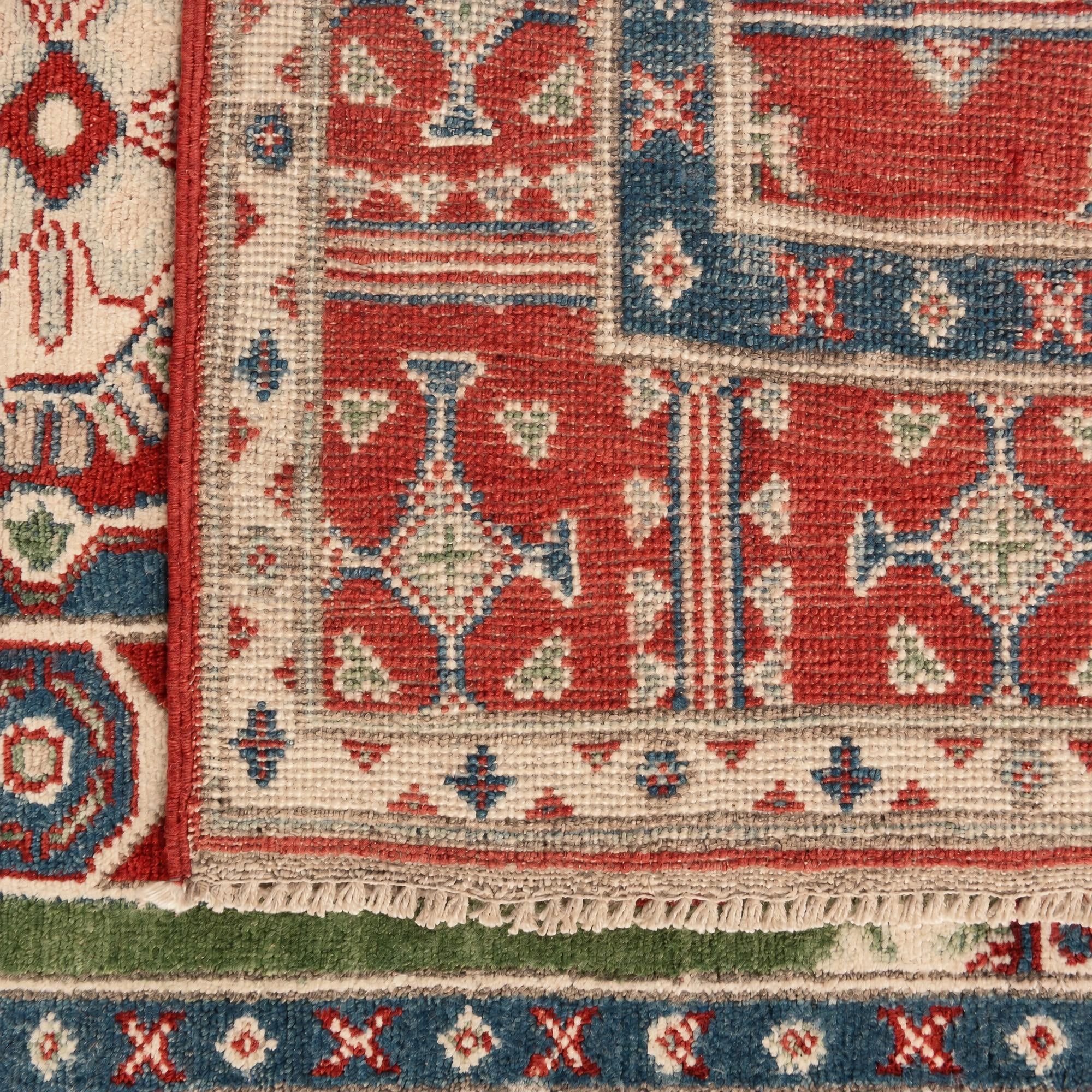 100cm x 155cm Hand Knotted Kazak Rug