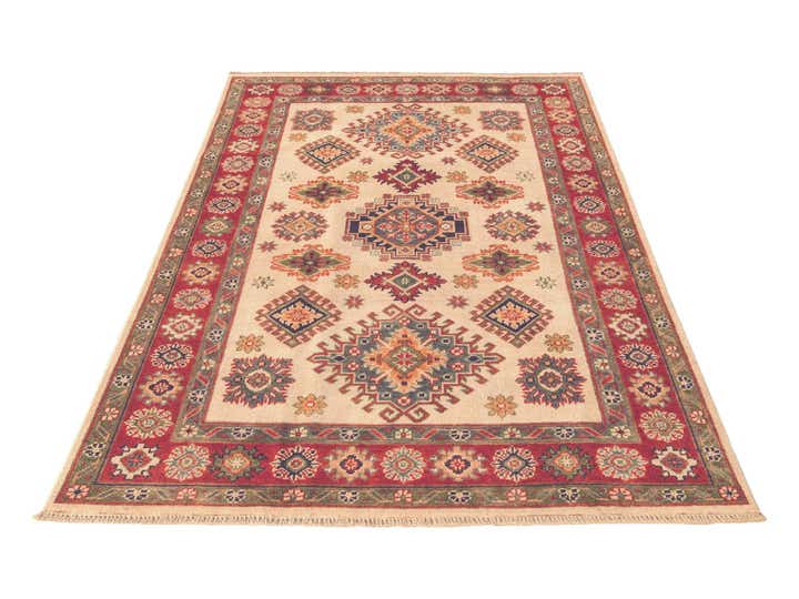 3' 11 x 6' 2 Hand Knotted Kazak Rug