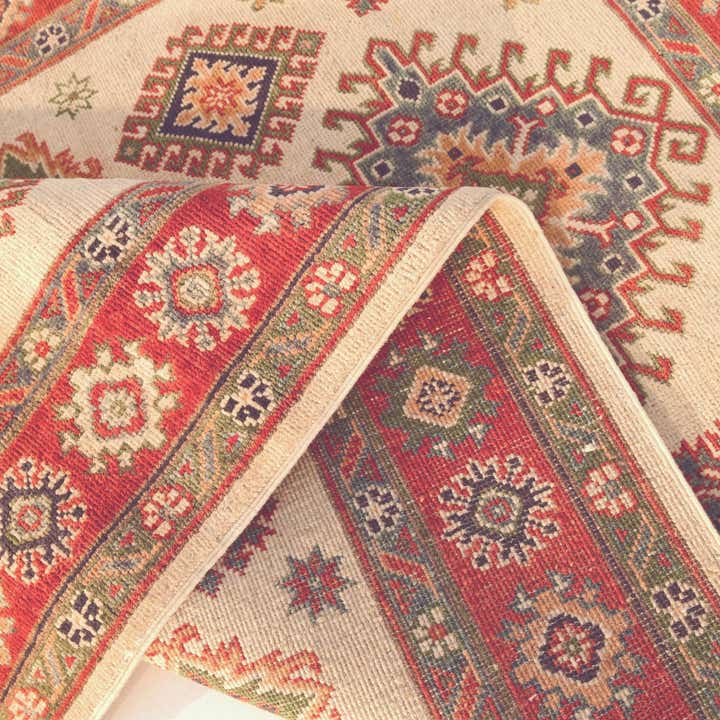3' 11 x 6' 2 Hand Knotted Kazak Rug