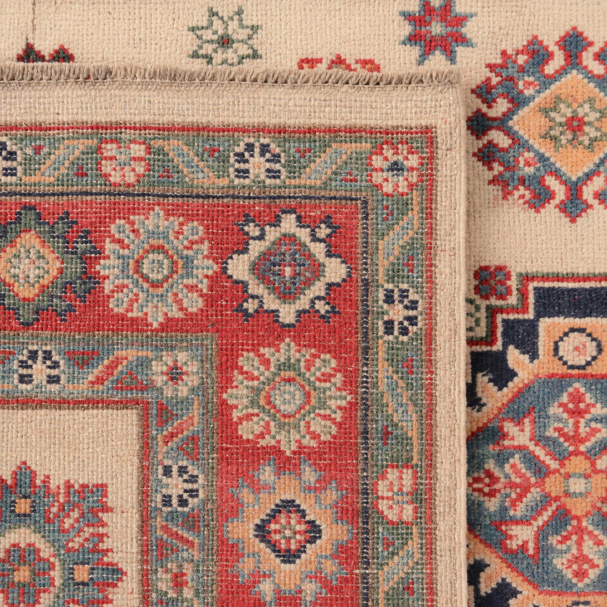 120cm x 190cm Hand Knotted Kazak Rug